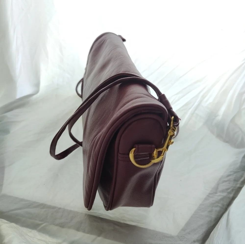 Vintage Genuine Leather Crossbody Convertible Bag EUC ❤️ - Picture 7 of 16